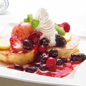 レストランGrandoor パンケーキ